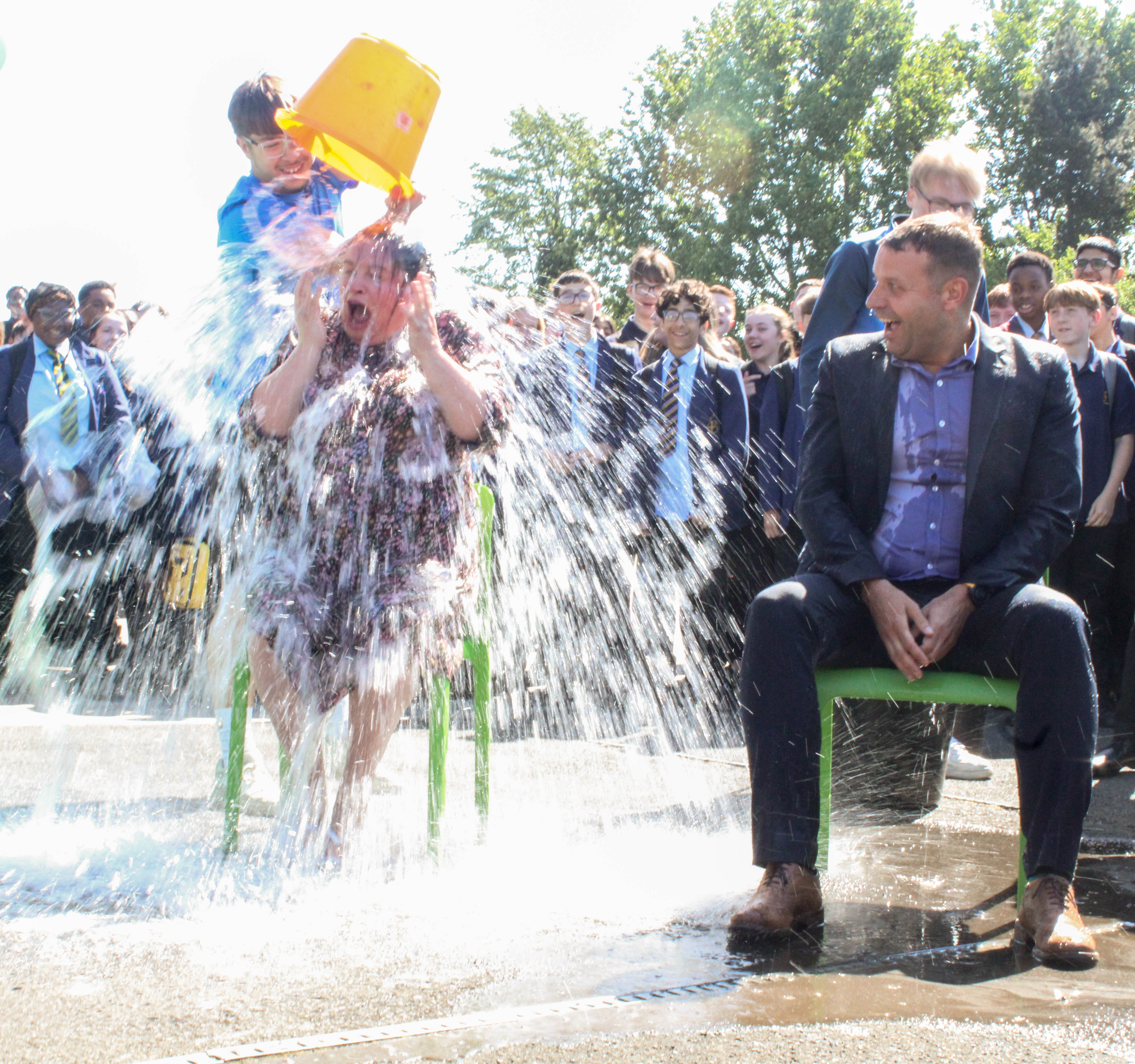 Ice Bucket Challenge for Mental Health Week