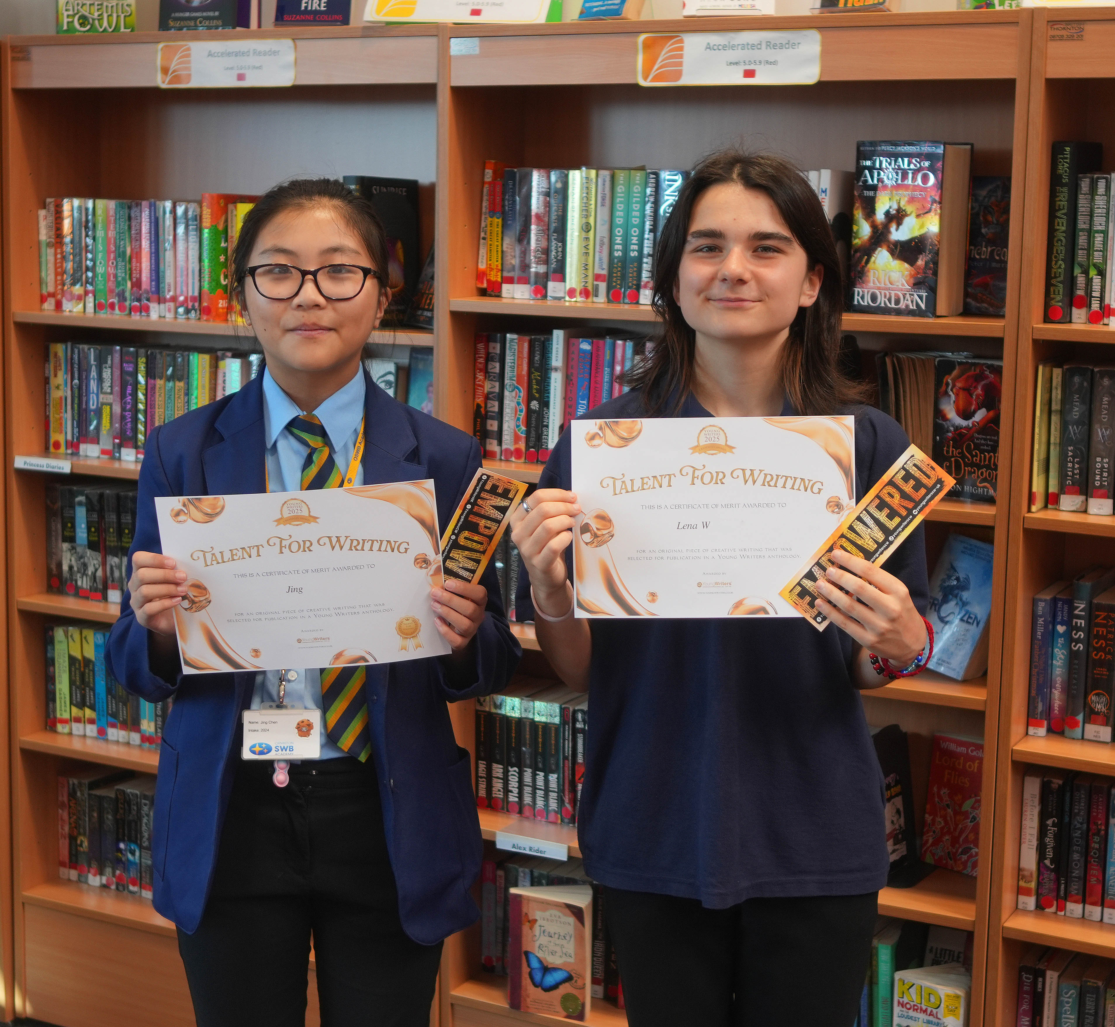 SWB students become published poets!